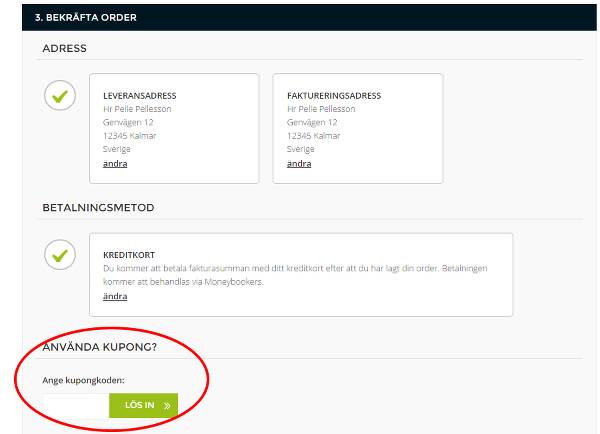 Lekande lätt med rabattkoder