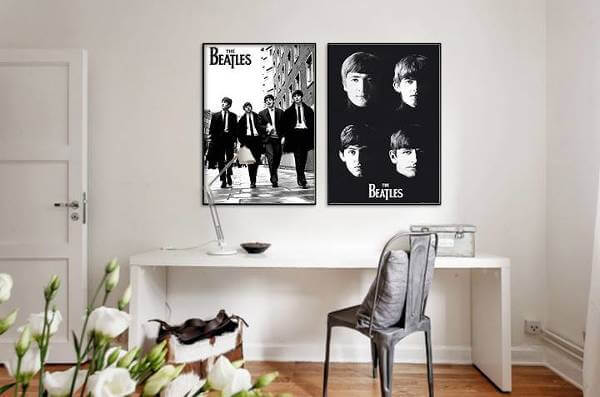 Varför inte ineda sitt hem med det populära bandet The Beatles? 