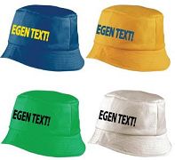 FÃ¥ ditt tryck pÃ¥ en fiskehatt!