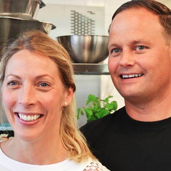 Heléne och Jens driver tillsammans Fraiche Catering sedan många år tillbaka. 