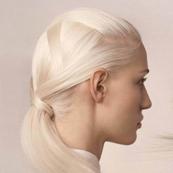 Baresso har allt för ett glänsande hår. 