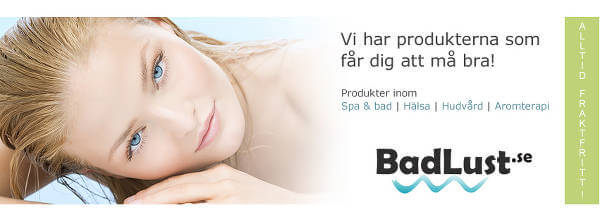 Badlust har produkterna