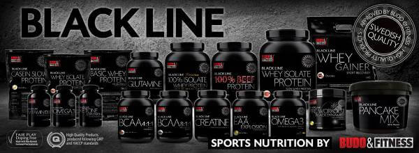 Budo & Fitness kosttillskott Black Line
