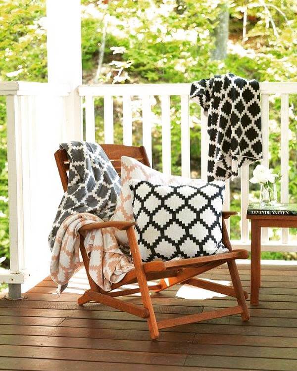 Orginella och stilfulla kuddar hos La Living. 