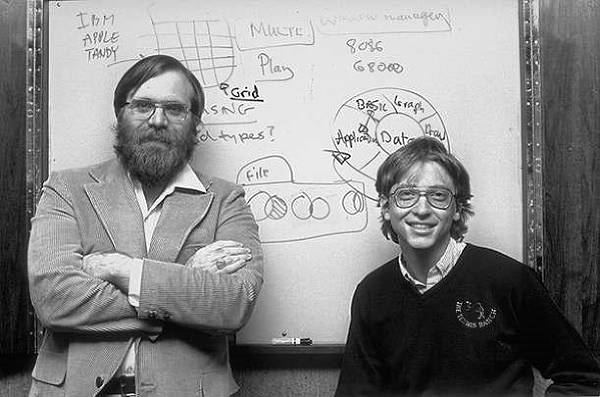 Microsofts grundare Bill Gates och Paul Allen. Microsofts grundare Bill Gates och Paul Allen.